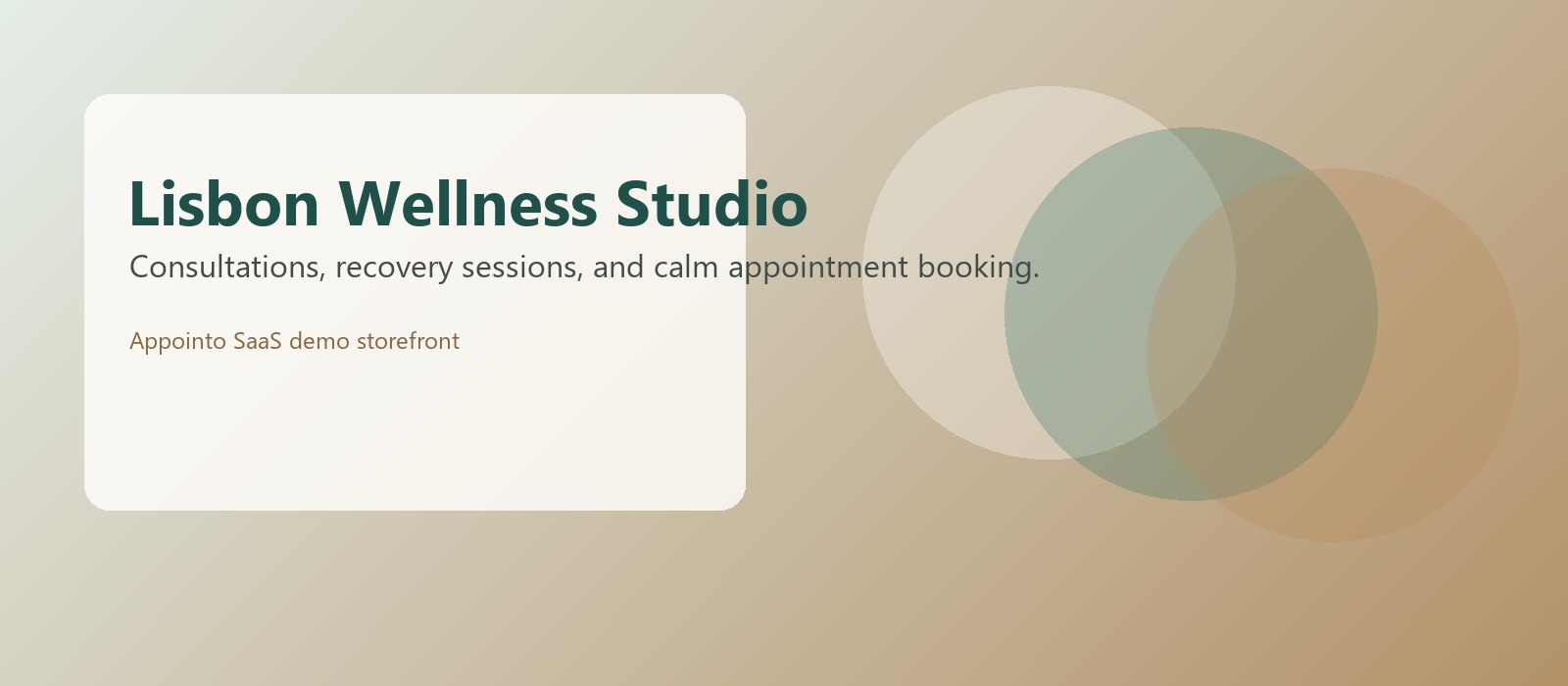 Lisbon Wellness Studio banner